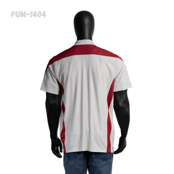 POLO, MEN'S POLO, MEN; S MESH-BLOCK WITH PIPING, EXTREAM PERFORMANCE - Picture 5 of 8